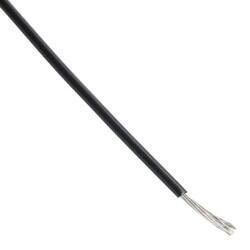 1 feet ( 30.48cm) 22 AWG Hook-Up, Dual Wall Wire 19/34 Black 600V - TE Connectivity Raychem Cable Protection