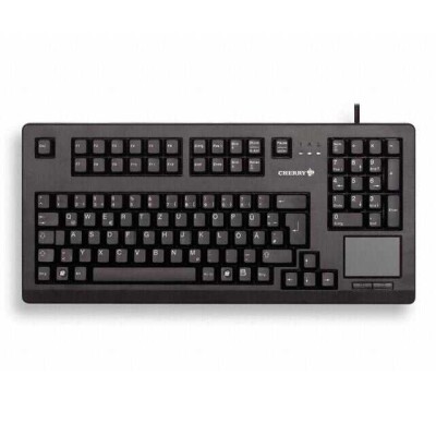 Black USB 104 Key Keyboard - 1