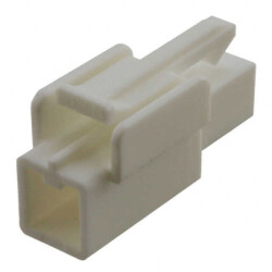 1 Position Blade Type Power Housing Connector Plug Natural - Molex