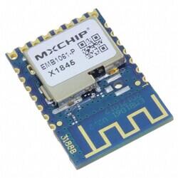 Bluetooth Bluetooth v4.2 Transceiver Module 2.4GHz Integrated, Trace Surface Mount - 1
