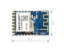 Bluetooth Bluetooth v4.2 Transceiver Module 2.4GHz Integrated, Trace Surface Mount - 3