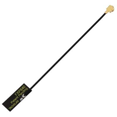 2.4GHz, 5.4GHz Bluetooth, WLAN Flat Patch RF Antenna 2.41GHz ~ 2.49GHz, 4.9GHz ~ 5.8GHz 2dBi, 2.5dBi U.FL (UMCC), IPEX MHF1 Adhesive - 1