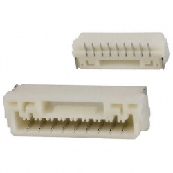 Connector Header Surface Mount 9 position 0.049