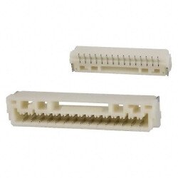 Connector Header Surface Mount 15 position 0.049