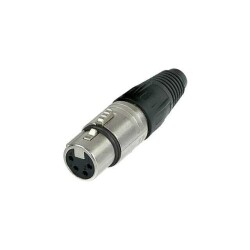 BNC Connector Plug, Male Pin 75 Ohms Free Hanging (In-Line) Crimp - 1