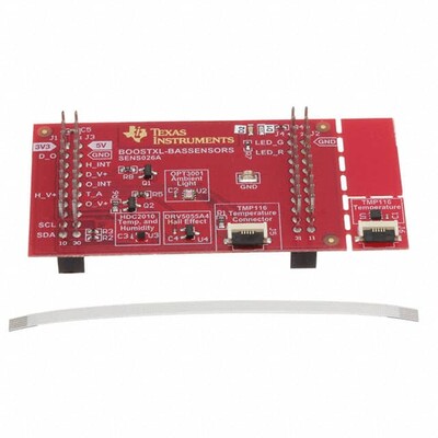 DRV5055, HDC2010, OPT3001, TMP116 Hall Effect, Humidity, Light, Temperature Sensor LaunchPad™ Platform Evaluation Expansion Board - 1