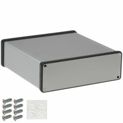 Box Metal, Aluminum Red End Panel(s) 6.299