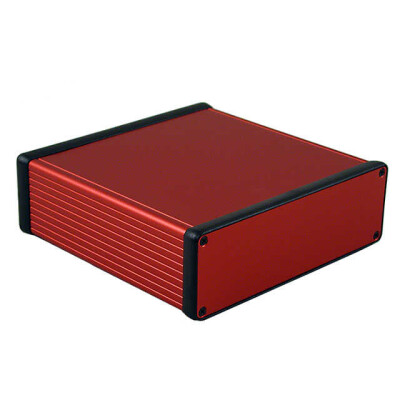 Box Metal, Aluminum Red End Panel(s) 6.299