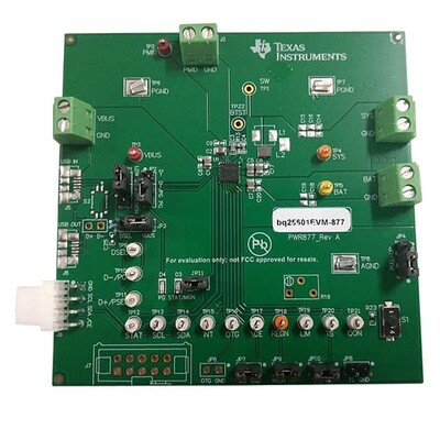 BQ25601 Battery Charger Power Management Evaluation Board - 1