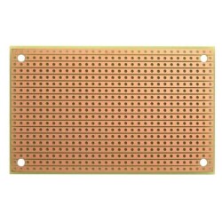 Breadboard, General Purpose Plated Through Hole (PTH) Common Bus 0.1