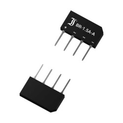 Bridge Rectifier Single Phase Standard 1 kV Through Hole 4-SIP - Diotec Semiconductor