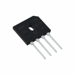 Bridge Rectifier Single Phase Standard 1 kV Through Hole GBU - SMC Diode Solutions
