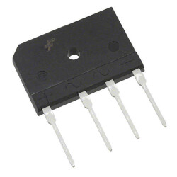 Bridge Rectifier Single Phase Standard 600 V Through Hole TS-6P - 1