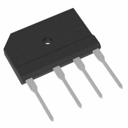 Bridge Rectifier Single Phase Standard 1 kV Through Hole TS-6P - Taiwan Semiconductor Corporation