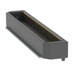 120 Position Connector Header, Outer Shroud Contacts Surface Mount Gold - Samtec Inc.