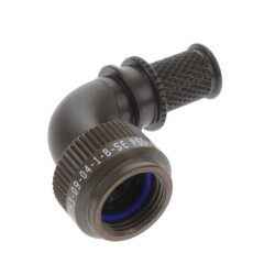 Olive Drab Connector Backshell, Banding M12x1 9 - TE Connectivity Aerospace, Defense and Marine