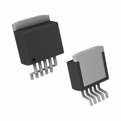 Buck, Boost, Flyback, Forward Converter Switching Regulator IC Positive or Negative, Isolation Capable Adjustable 1.244V 1 Output 850mA (Switch) TO-263-6, D²Pak (5 Leads + Tab), TO-263BA - 1