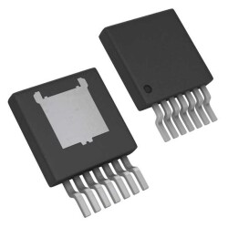 Buck Switching Regulator IC Positive Adjustable 1.285V 1 Output 5A TO-263-7 Thin - Texas Instruments