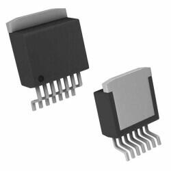 Buck Switching Regulator IC Positive Adjustable 1.2V 1 Output 1A TO-263-8, D²Pak (7 Leads + Tab), TO-263CA - 1