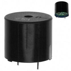 Buzzers Transducer, Externally Driven Magnetic 12 V 100mA 2.048kHz 85dB @ 12V, 10cm Through Hole PC Pins - TDK Corporation