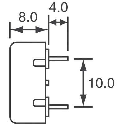 Buzzers Transducer, Externally Driven Piezo 3V 2kHz 70dB @ 3V, 10cm Through Hole PC Pins - 3