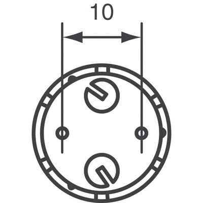 Buzzers Transducer, Externally Driven Piezo 3V 2kHz 70dB @ 3V, 10cm Through Hole PC Pins - 4