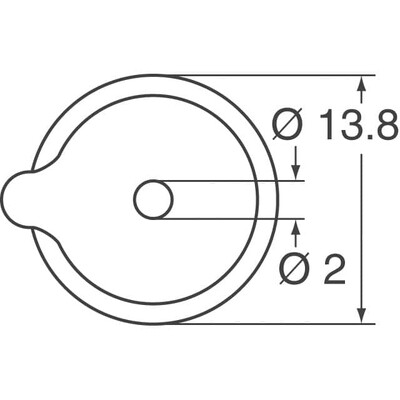 Buzzers Transducer, Externally Driven Piezo 5V 1mA 3.8kHz 80dB @ 5V, 10cm Through Hole PC Pins - 3