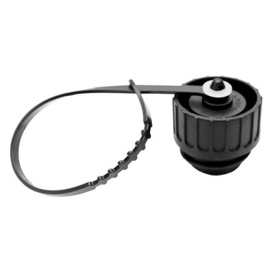 Connector Cap (Cover), Protective 2 Black - 1