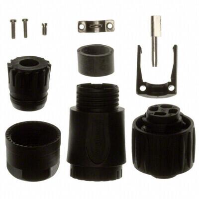 EcoMate Conn Plug Fmale 4POS Silver Screw - 1