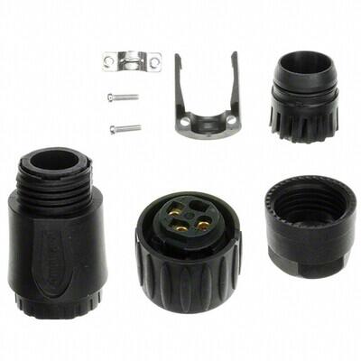 EcoMate CONN PLUG FMALE 4POS GOLD SCREW - 1