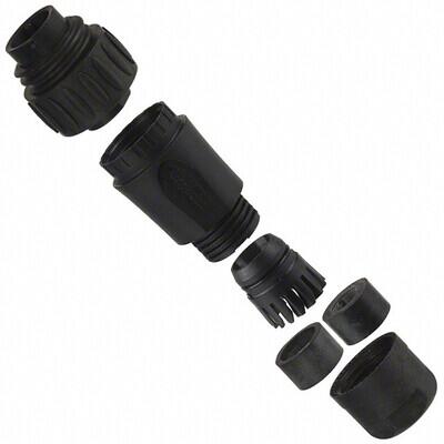 EcoMate CONN PLUG MALE 4POS SILVER SCREW - 1