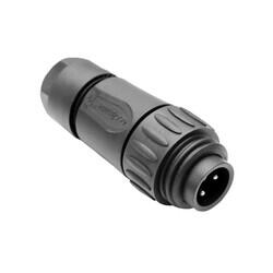 EcoMate CONN PLUG MALE 4POS SILVER SCREW - Amphenol Sine Systems Corp. (1)