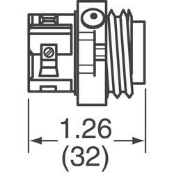 EcoMate Conn Rcpt Male 7POS Gold Solder - 3