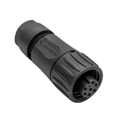 EcoMate Conn Plug Fmale 7POS Solder - 2