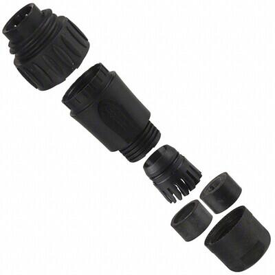 EcoMate CONN PLUG MALE 7POS SILVER SLDR - 1