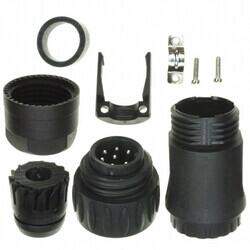 EcoMate Conn Plug Male 7POS Silver Solder - 1