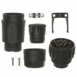 EcoMate CONN PLUG MALE 7POS GOLD SOLDER - Amphenol Sine Systems Corp.