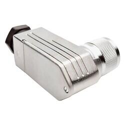 8 Position Circular Connector Plug, Female Sockets Solder Cup - 2