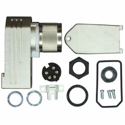 5 Position Circular Connector Plug, Female Sockets Solder Cup - Amphenol Tuchel Industrial