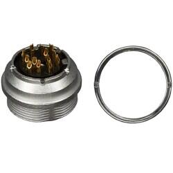 14 Position Circular Connector Receptacle, Female Sockets Solder Cup - Amphenol Tuchel Industrial (1)