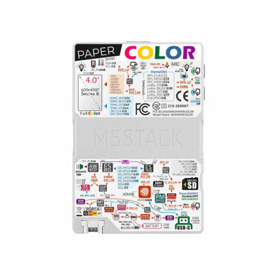 M5Paper Color ESP32S3 Dev Kit (600x400, 4
