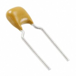 0.033 µF ±5% 100V Ceramic Capacitor C0G, NP0 Radial - 1