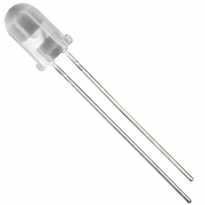 Amber 591nm LED Indication - Discrete 2.1V Radial - 1