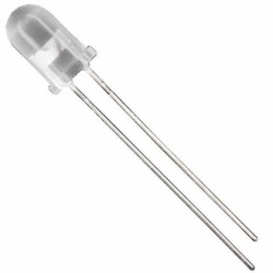 Amber 591nm LED Indication - Discrete 2.1V Radial - Cree LED