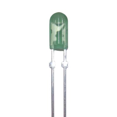 Green 527nm LED Indication - Discrete 3.4V Radial - 1