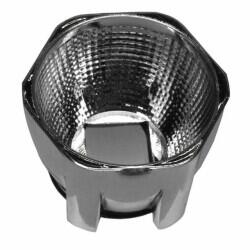 Reflector 54°, 56° Wide Round, 22.20mm Adhesive Tape - Ledil