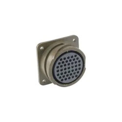 6 Position Circular Connector Receptacle, Male Pins Crimp - ITT Cannon, LLC