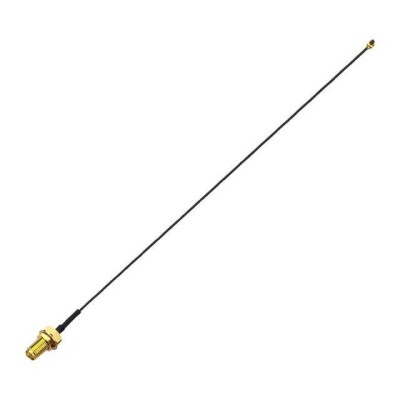 Cable Assembly Coaxial IPEX MHF1 to RP-SMA 1.13mm OD Coaxial Cable 5.906