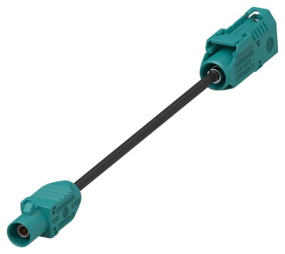 Cable Assembly Coaxial Fakra to Fakra RG-174 11.811