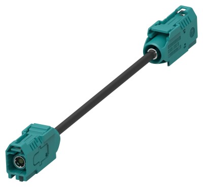 Cable Assembly Coaxial Fakra to Fakra RTK 031 78.7